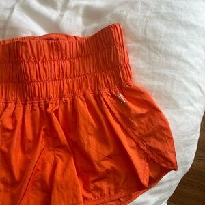 FP Movement by Free People Bright Orange Athletic Shorts